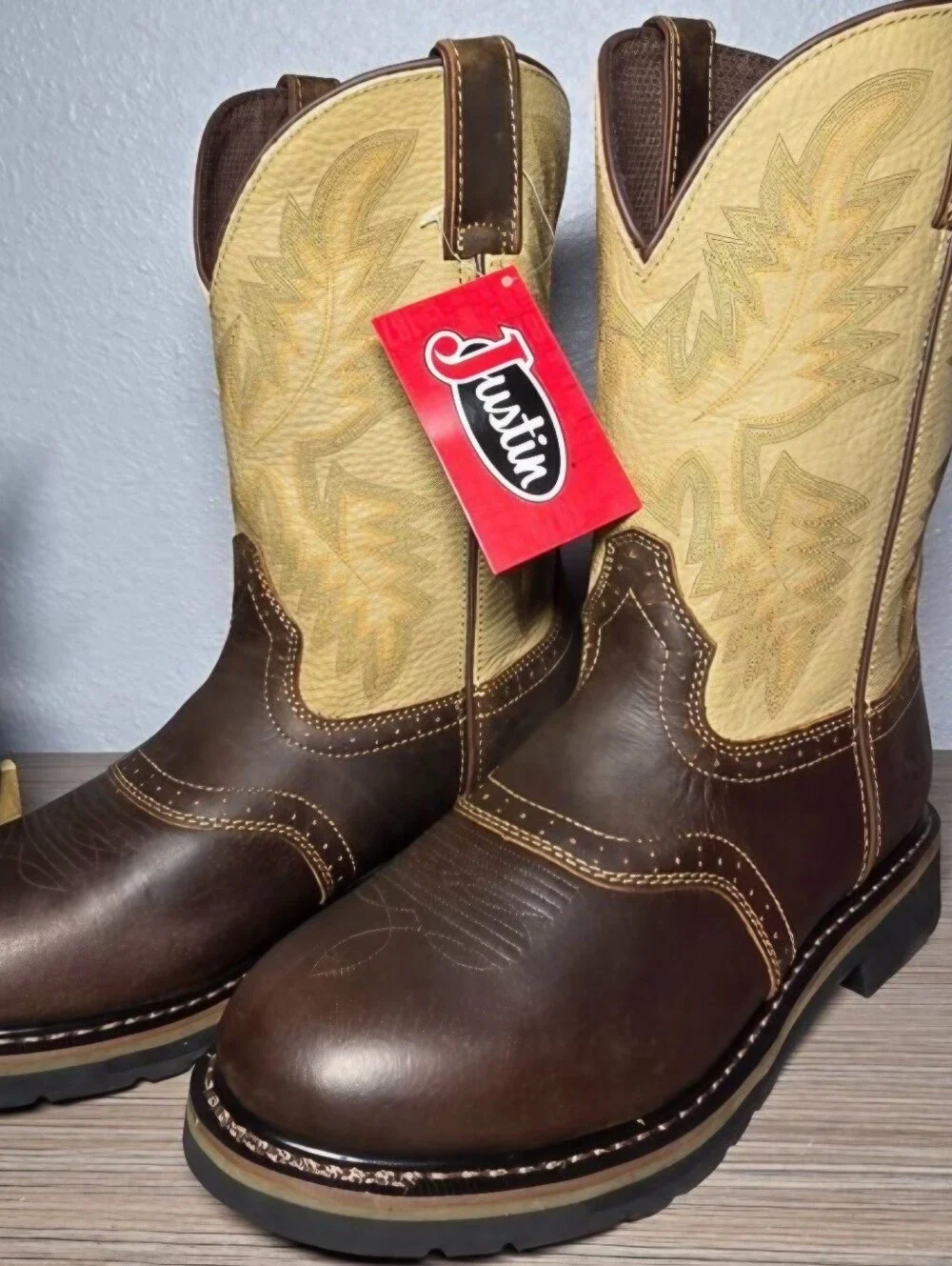 Justin Boots new without